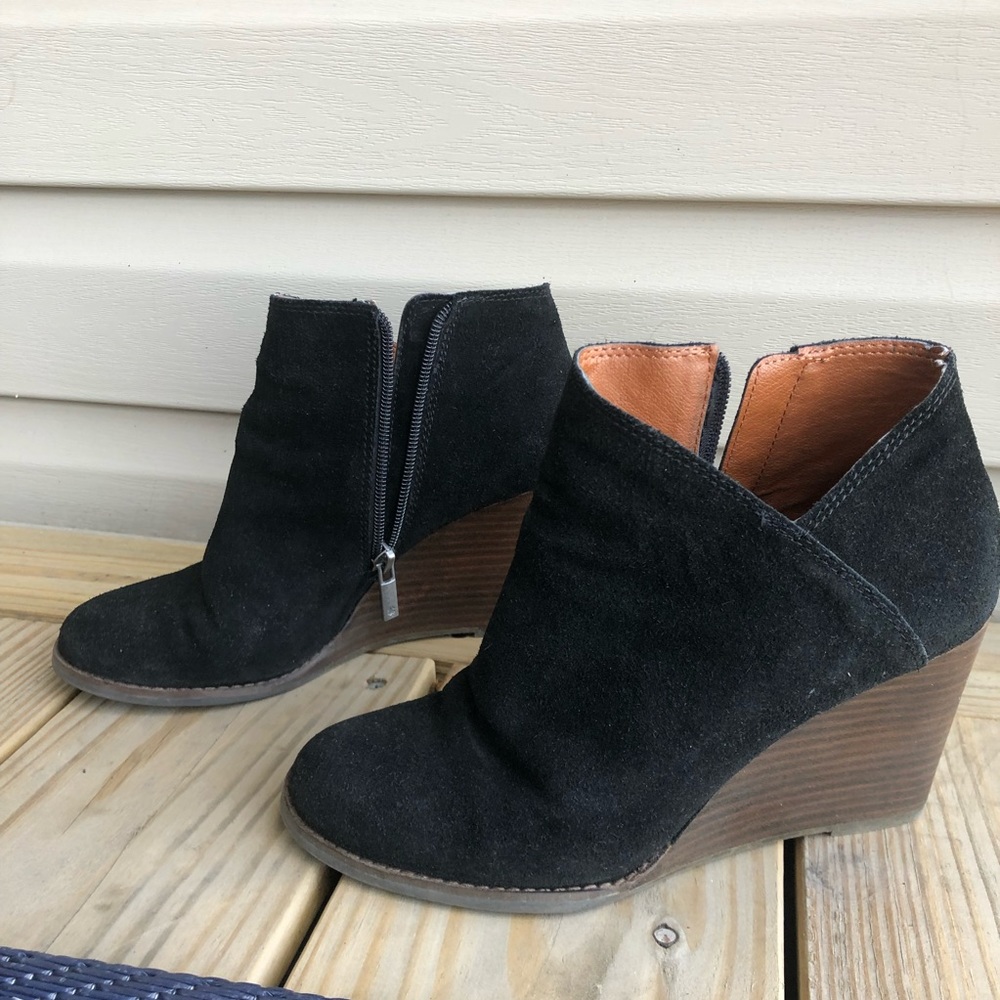 Lucky Brand : Wedge Bootie